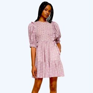 Sea NY Ida Floral Smocked Dress